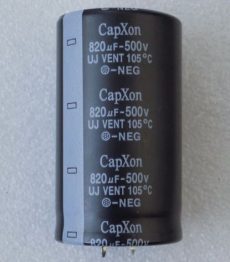 elektroliticheskij kondensator 820uf 500v