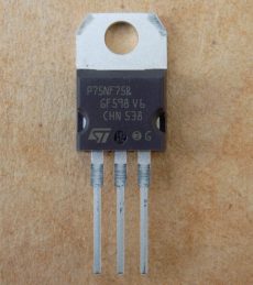 tranzistor stp75nf75 p75nf75